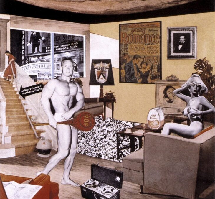«¿Pero qué hace a los hogares de hoy tan diferentes, tan atractivos?» Richard Hamilton