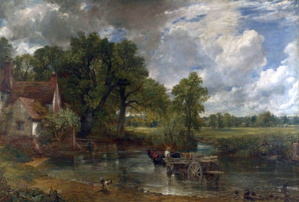 «La carreta de heno» John Constable
