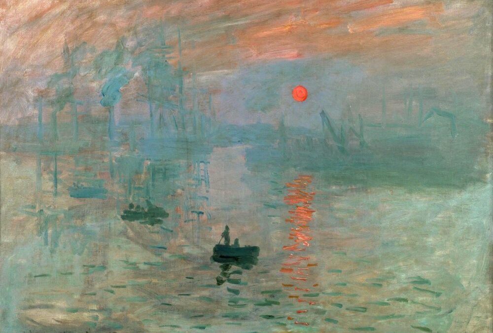 «Impresión, sol naciente» Claude Monet