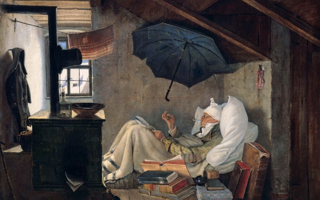 El poeta pobre (1839). Carl Spitzweg.
