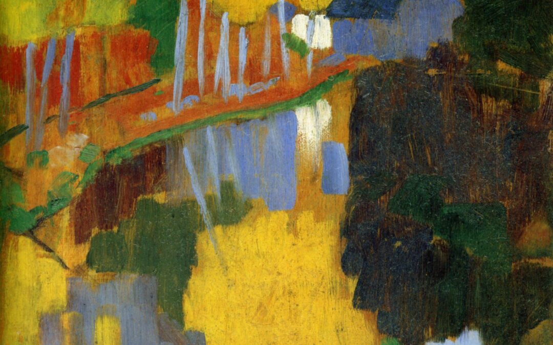 El talismán (1888). Paul Sérusier.