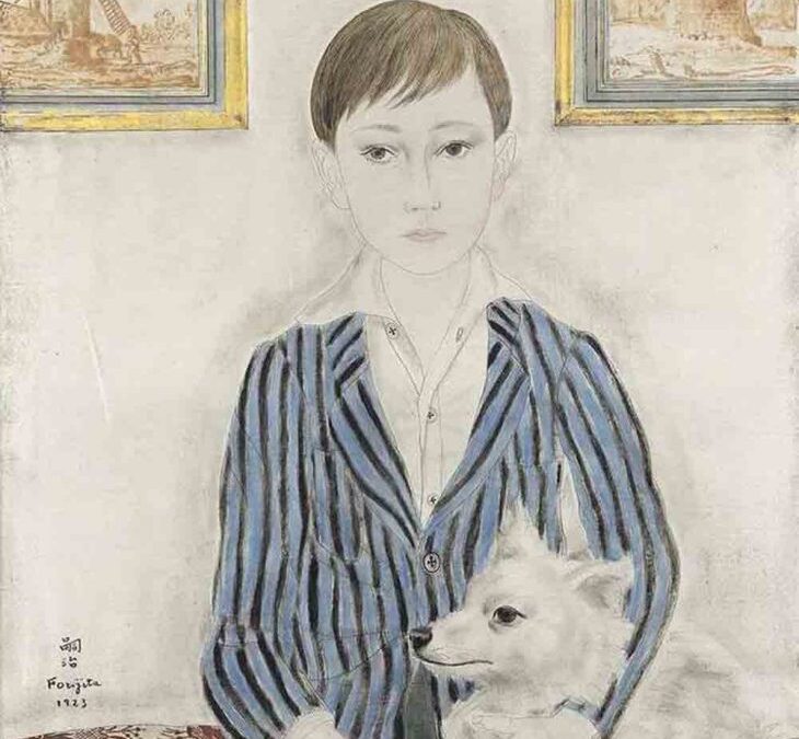 Retrato de un chico (1923). Tsuguharu Foujita (Leonard Foujita).