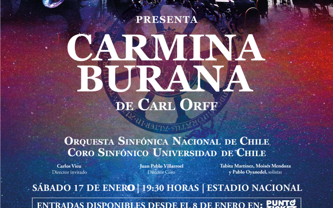 U. de Chile y sus elencos artísticos regresan al Estadio Nacional con “Carmina Burana”